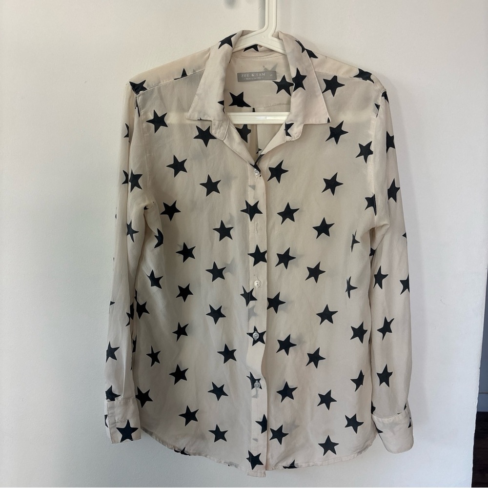 Zoe & Sam Star Print Shirt